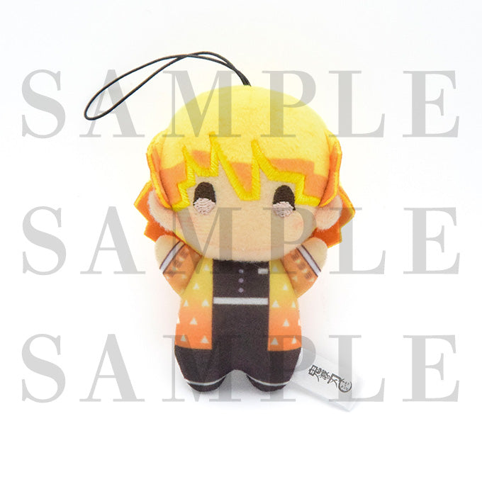 귀멸의 칼날 귀칼 공식 정품 굿즈 극장판 무한성 편 시리즈 유라후와 미니 인형 아가츠마 젠이츠