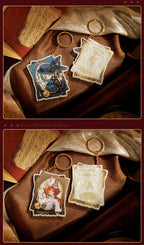 Reverse: 1999 - Sonetto Masquerade Card Keychain (2nd Anniversary)