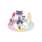 Link Click x Sanrio: Collaboration Cafe Q-Ver. Acrylic Stand - 6-Piece Set