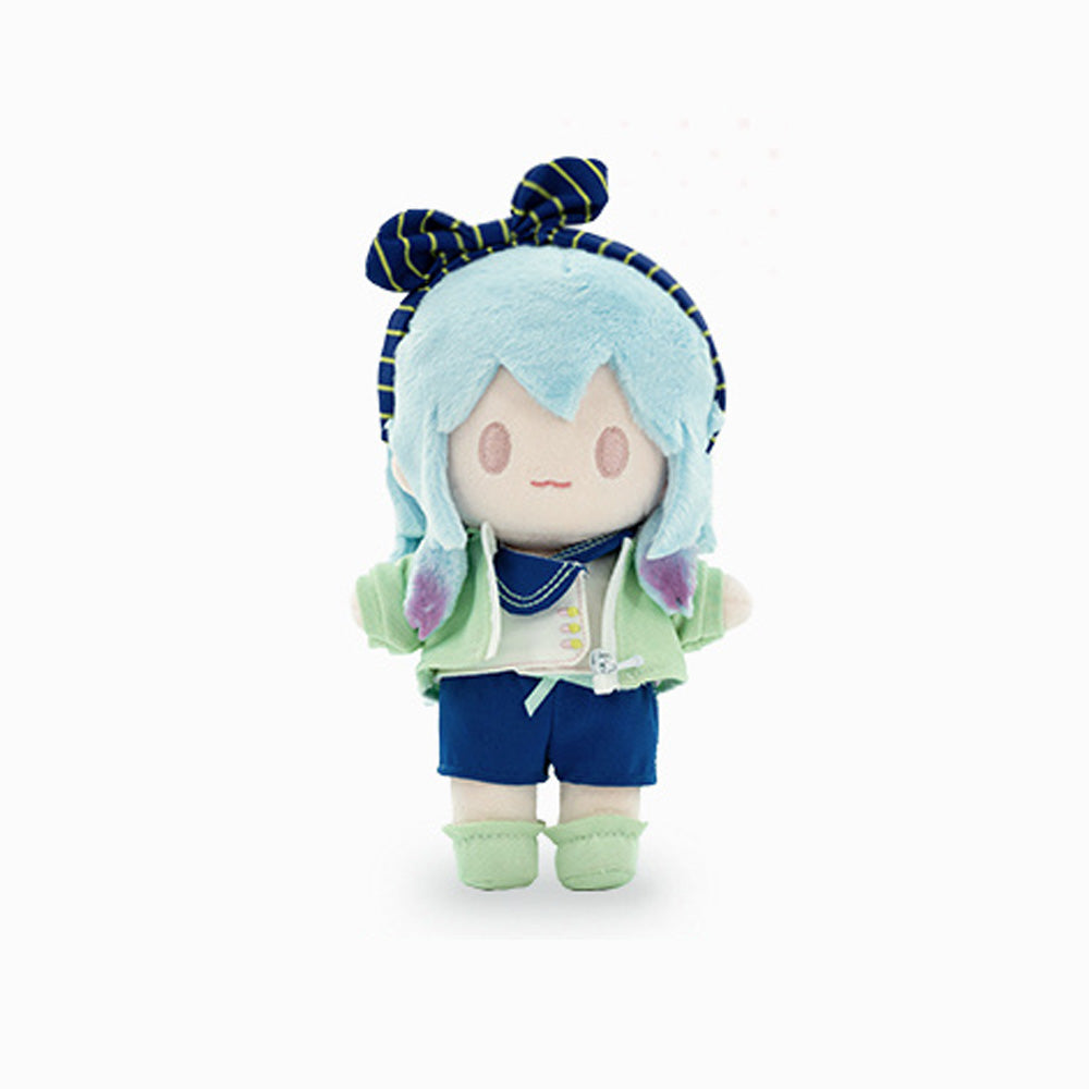명일방주 공식 정품 굿즈 미니소 콜라보 18cm 콩눈 봉제 인형 미즈키