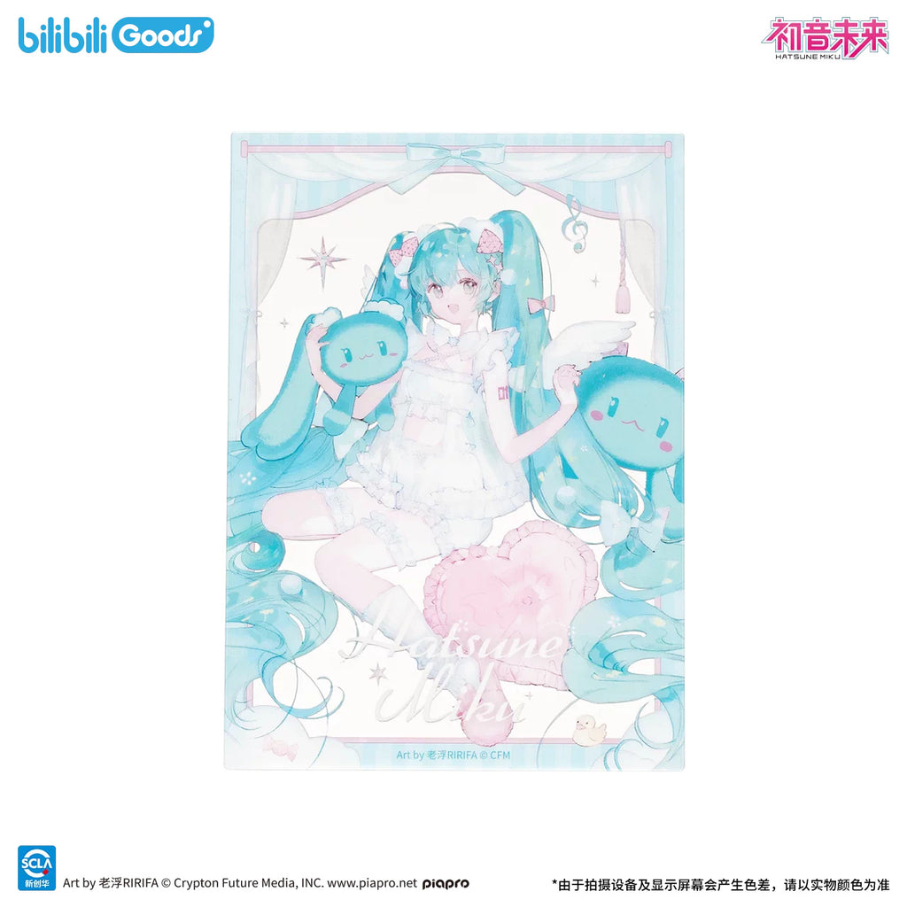 Piapro Characters Hatsune Miku Clear Acrylic Card in the original product sample — image 2