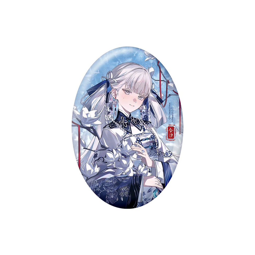 Wuthering Waves Jinhsi Shaped Character Button Badge in the original product sample — image 2