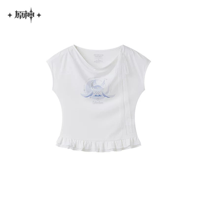 原神 コロンビーナ スリム半袖Tシャツの元の商品見本（画像2）