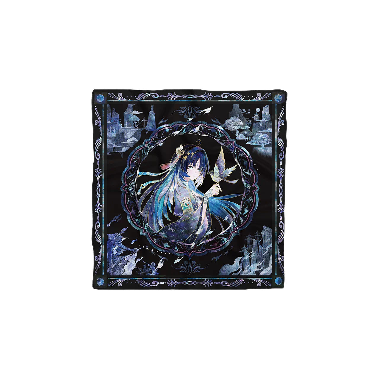 Wuthering Waves Yangyang: Xuanling Double-Sided Scarf with Clear Card in the original product sample — image 2