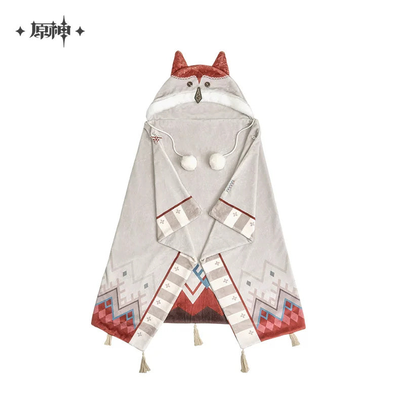 Genshin Impact Alyosha Hooded Shawl Blanket in the original product sample — image 2