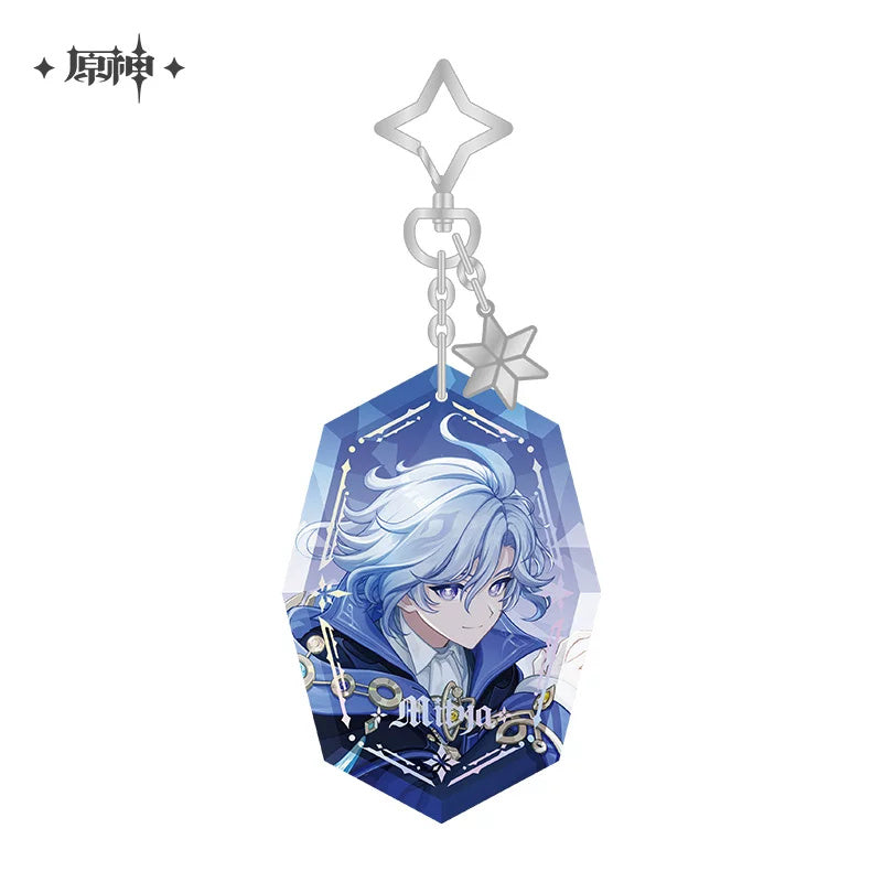 Genshin Impact Mitya Faceted Acrylic Keychain in the original product sample — image 2