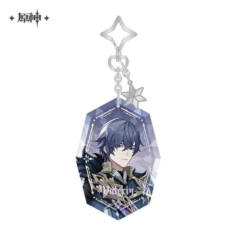 Genshin Impact Valeriy Faceted Acrylic Keychain in the original product sample — image 2