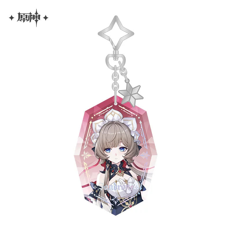 Genshin Impact Sandrone Faceted Acrylic Keychain in the original product sample — image 2