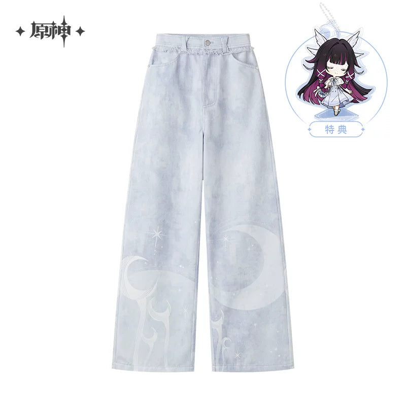 原神 コロンビーナ プリントカジュアルパンツの元の商品見本（画像2）