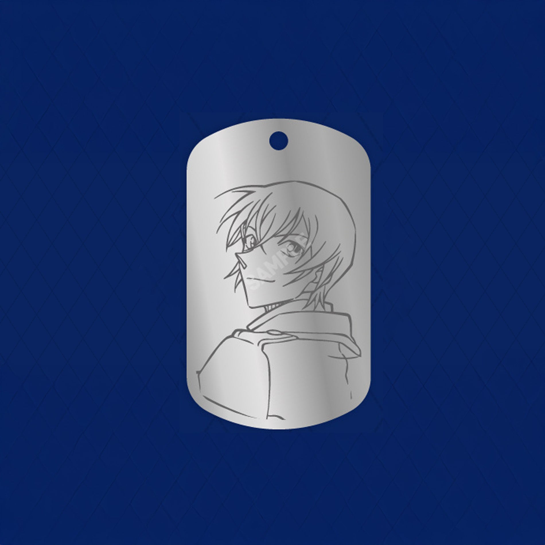 명탐정 코난 공식 정품 굿즈 영원의 순간 시리즈 상하이 팝업 스토어 커스텀 메탈 기념 플레이트 아무로 토오루