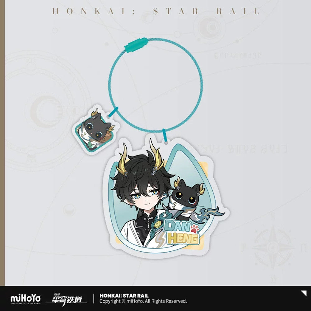 Honkai: Star Rail — Dan Heng • Permansor Terrae Tiny Cat Acrylic Keychain