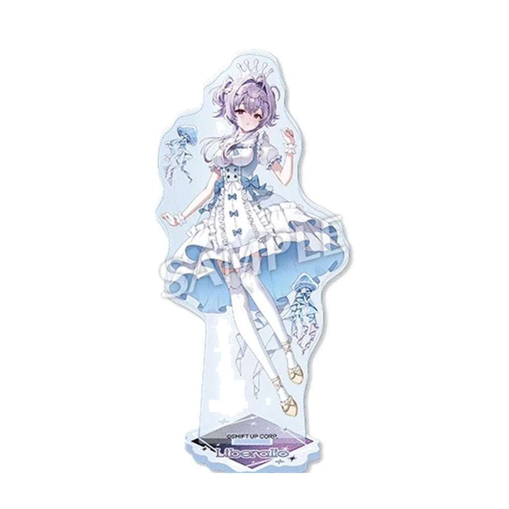 GODDESS OF VICTORY: NIKKE Liberalio Character artwork and matching display base — view 2