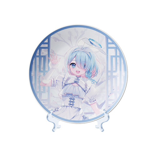 Blue Archive: Arona Ceramic Dinner Plate - Peach Blossom New Year 2024 Ver