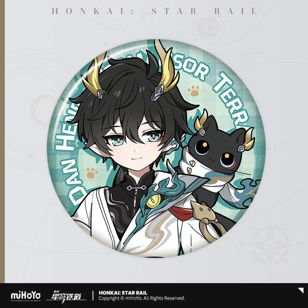 Honkai: Star Rail — Dan Heng • Permansor Terrae Tiny Cat Can Badge