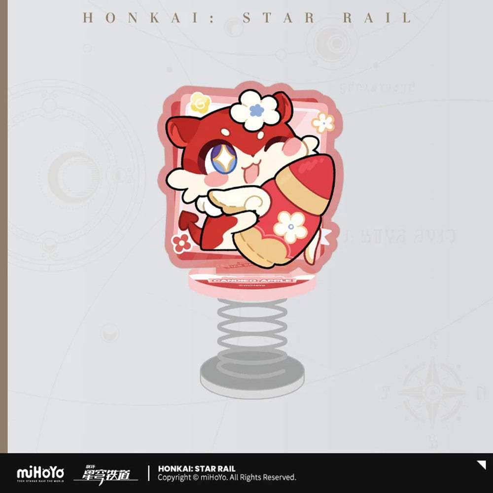 Honkai: Star Rail — Tribbie Pom-Pom Exhibition Hall Chimera Spring Acrylic Stand