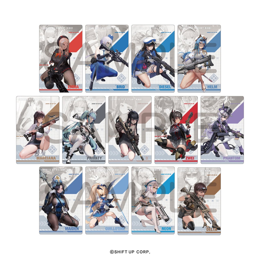 승리의 여신 니케 공식 정품 굿즈 건걸 메탈 카드 컬렉션 Vol.3 BOX
