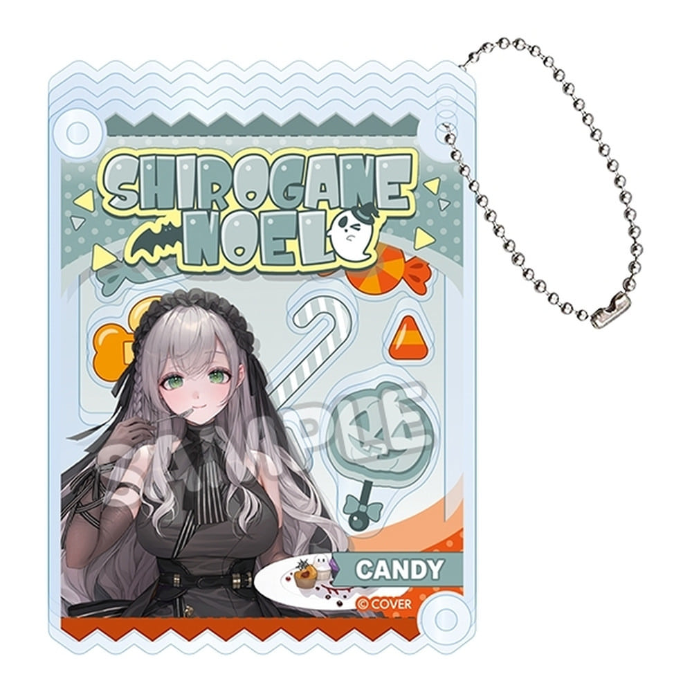 Hololive — Shirogane Noel LAWSON Halloween & Autumn Collab Shaker Acrylic Keychain