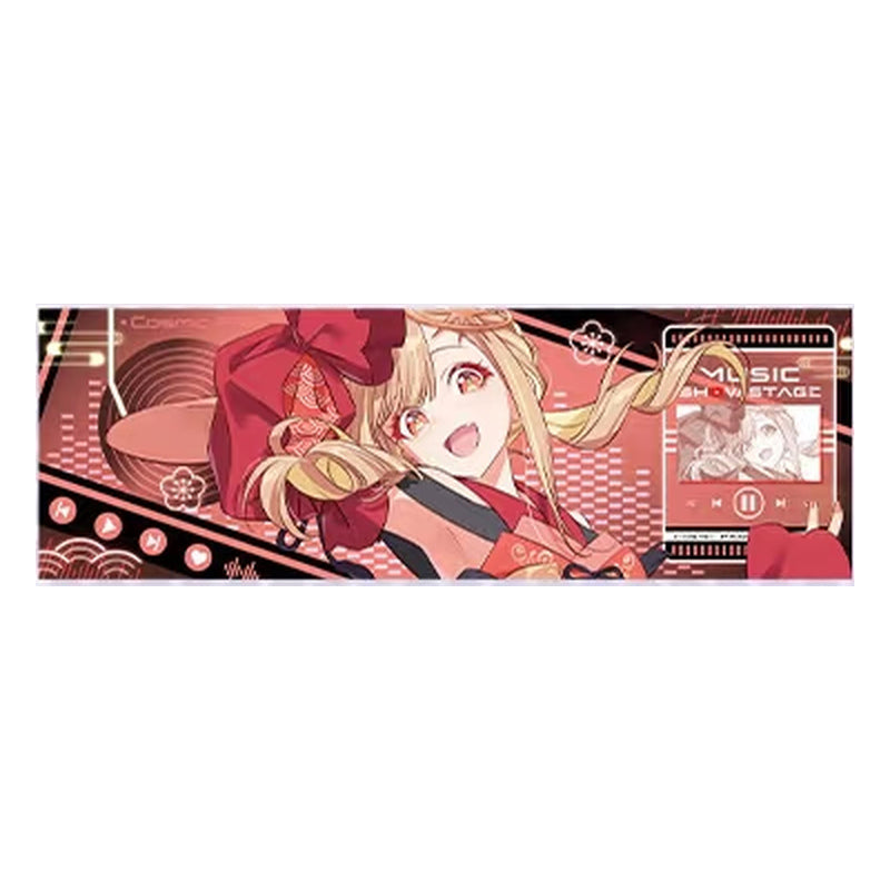 Horizontal Kaguya ticket with a MUSIC SHOW STAGE music-player frame