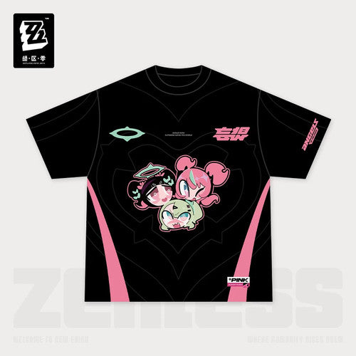 Zenless Zone Zero — PINK Sweet Critical Printed T-Shirt