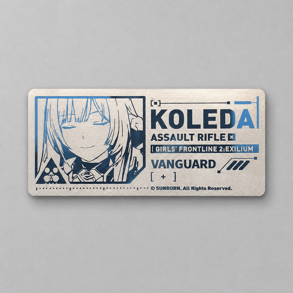 GIRLS’ FRONTLINE 2: EXILIUM Koleda Metal Badge Set — view 2