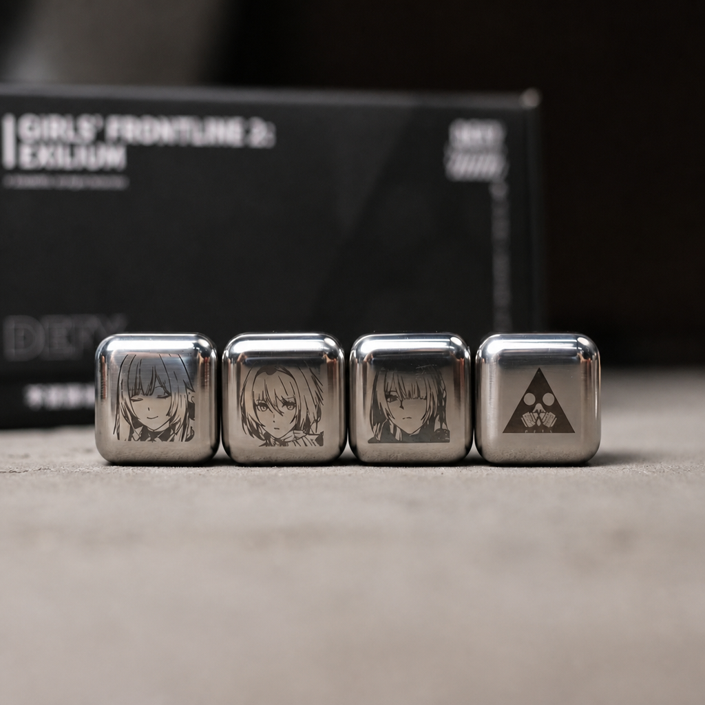GIRLS’ FRONTLINE 2: EXILIUM Stainless Steel Ice Cubes — Set of 4 — view 2