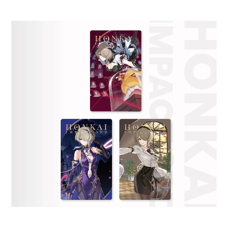 Honkai Impact 3rd Rita Holographic Card Set — 3 Cards — view 2
