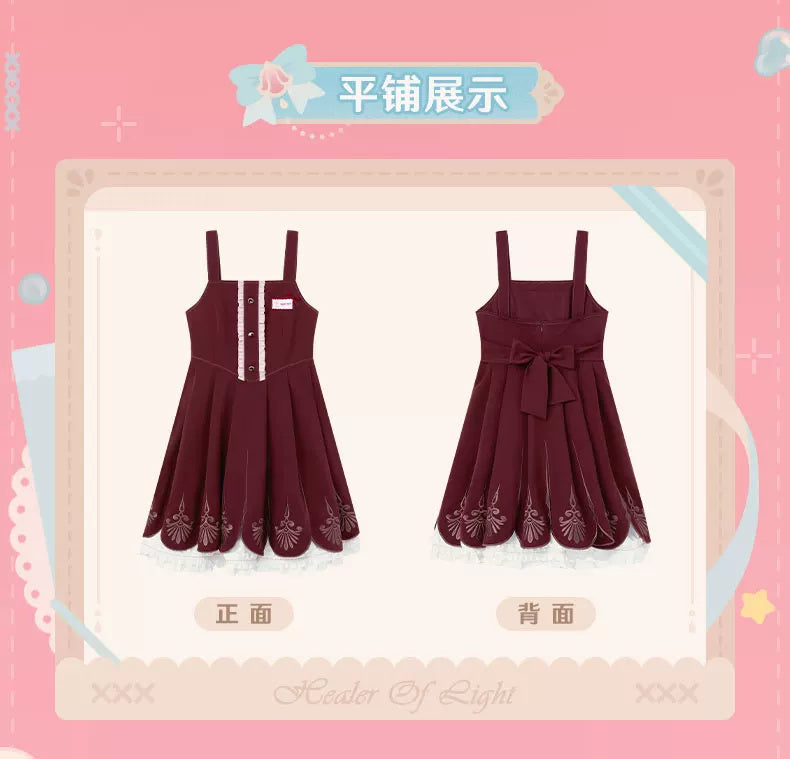 Honkai: Star Rail — Hyacine Impression Pinafore Dress — product detail; other clothing and styling props excluded