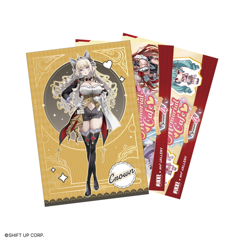 勝利の女神：NIKKE × and GALLERY 第4弾 ポストカード3枚セット · クラウン