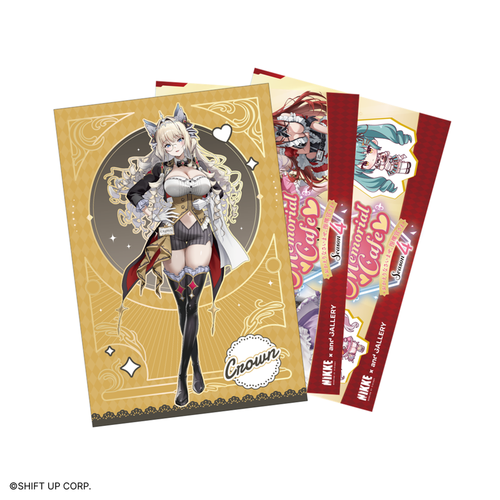勝利の女神：NIKKE × and GALLERY 第4弾 ポストカード3枚セット · クラウン