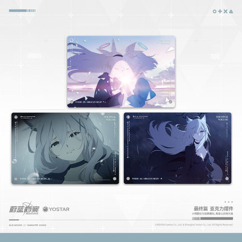 Blue Archive: Arona, Prana & Kuroko Acrylic Stand - Final Episode Series