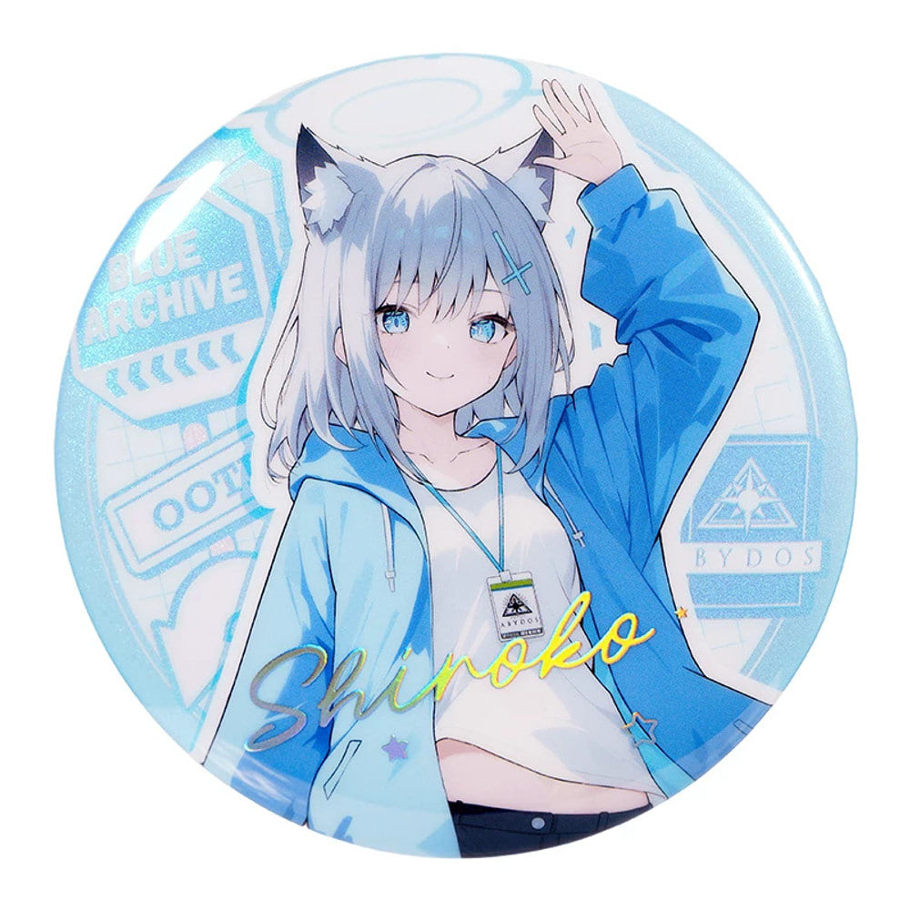 Blue Archive Shiroko 75 mm Button Badge — view 1