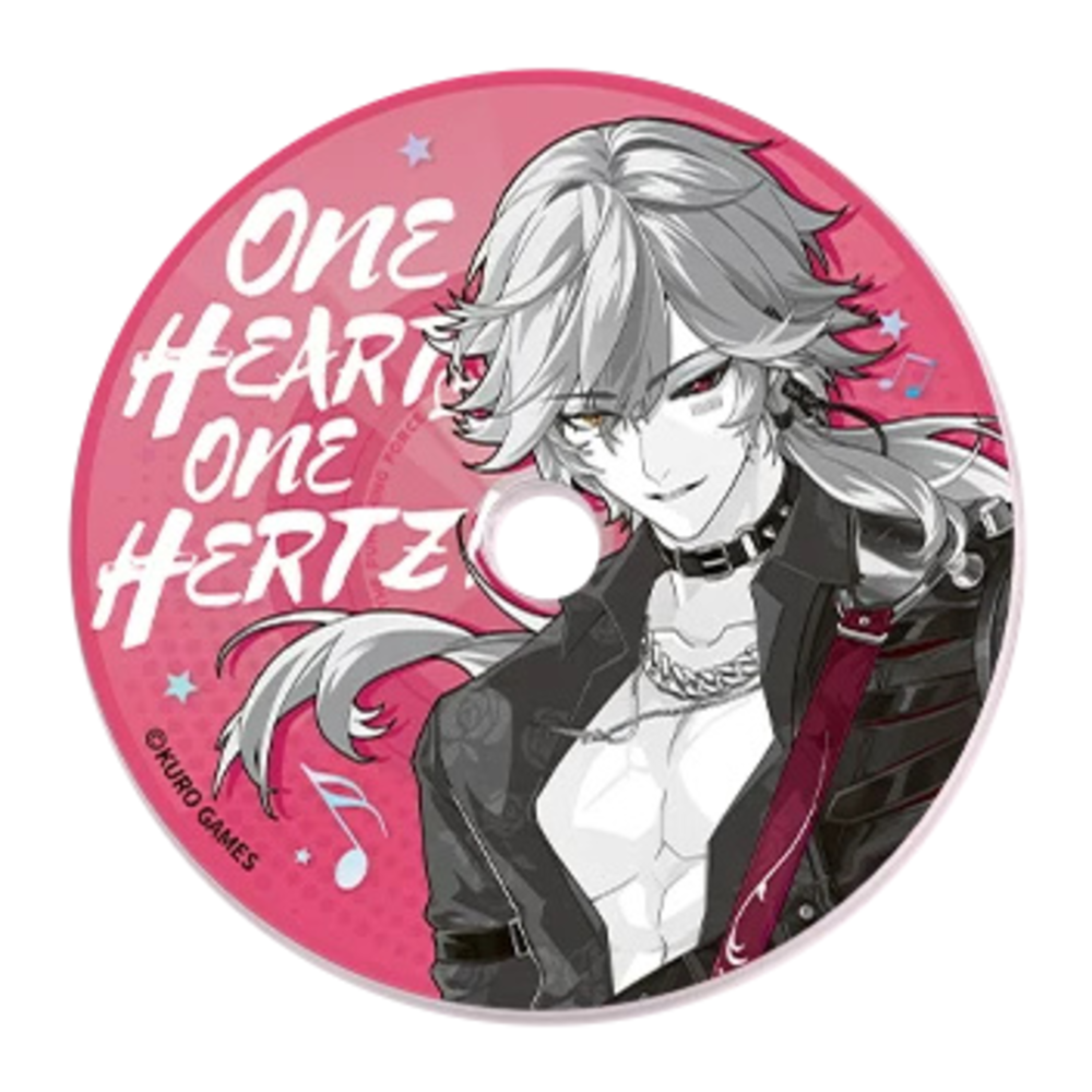 Punishing: Gray Raven — Roland CD-Style Acrylic Coaster — Meet in the Frequency