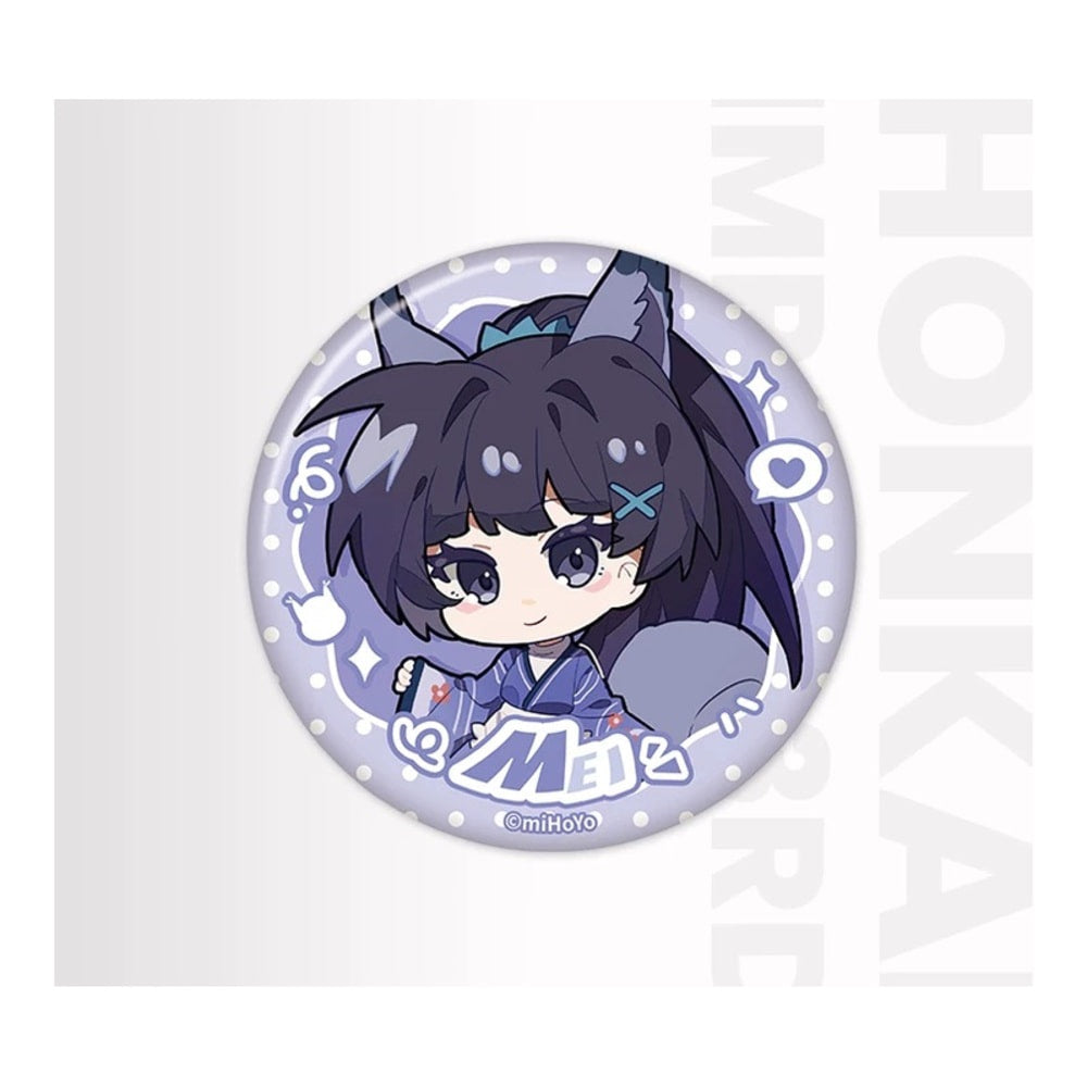 Honkai Impact 3rd Mei Chibi Button Badge — view 1