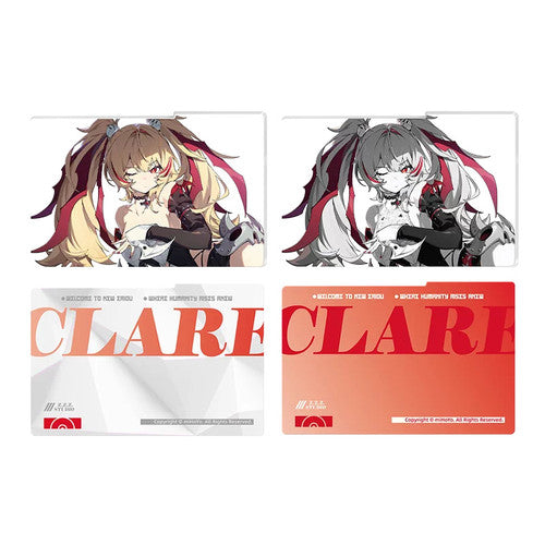 Zenless Zone Zero — Flint Workshop Claret Interchangeable Acrylic Panel Set of 2 — Cinema Series