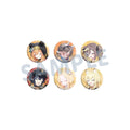 Blue Archive Group B lineup of 6 portrait badge designs — view 1