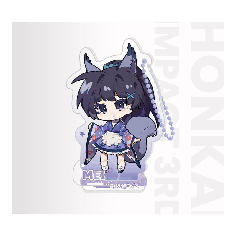Honkai Impact 3rd Mei Acrylic Keychain and Stand — view 2