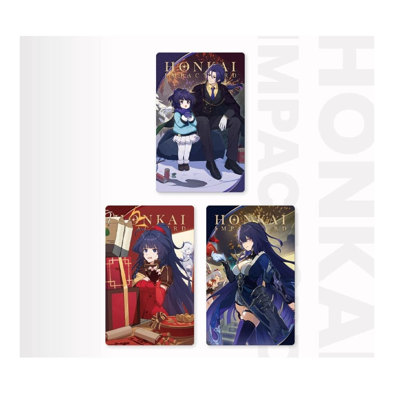 崩壊3rd 芽衣 ホログラムカード3枚セット（画像2）