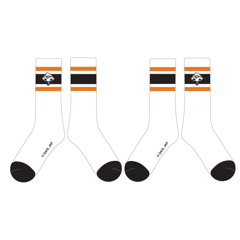 Jujutsu Kaisen Crew Socks — White B — view 2
