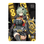 SHININGSOUL SR-208 collectible card. Caesar King. A character portrait framed by the SR card design.