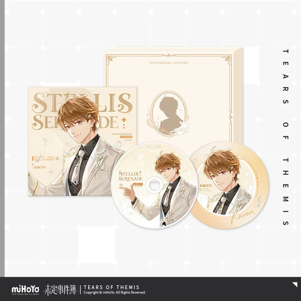 Tears of Themis · Stellis Serenade · OST CD Commemorative Box Set · Luke Pearce — character edition packaging, CD, art board and acrylic coaster