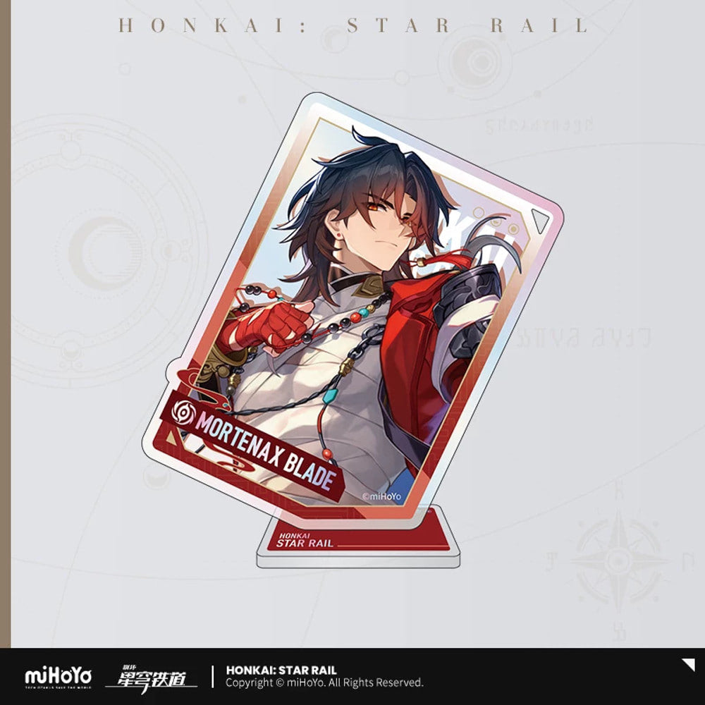 Honkai: Star Rail — Mortenax Blade Interstellar Travel Acrylic Keychain Stand