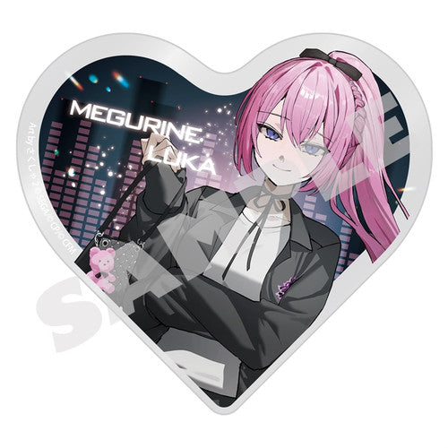 Project Sekai — Megurine Luka (Street SEKAI) Heart Acrylic Block — ZOZOTOWN Vol. 3 Commissioned Illustration