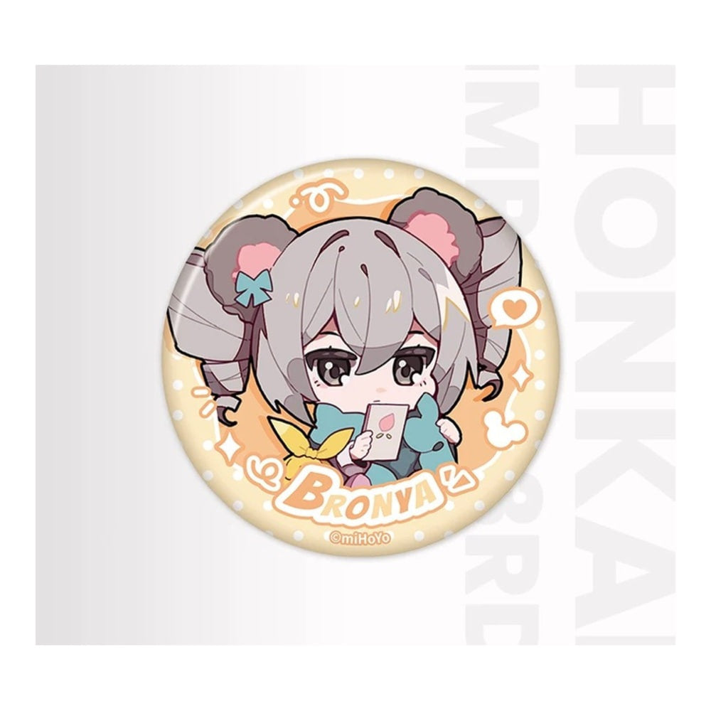 Honkai Impact 3rd Bronya Chibi Button Badge — view 1
