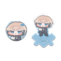 Punishing: Gray Raven — Lee: Transcendence Squishy Badge & Acrylic Keychain Set — Puffy Cheeks Theme