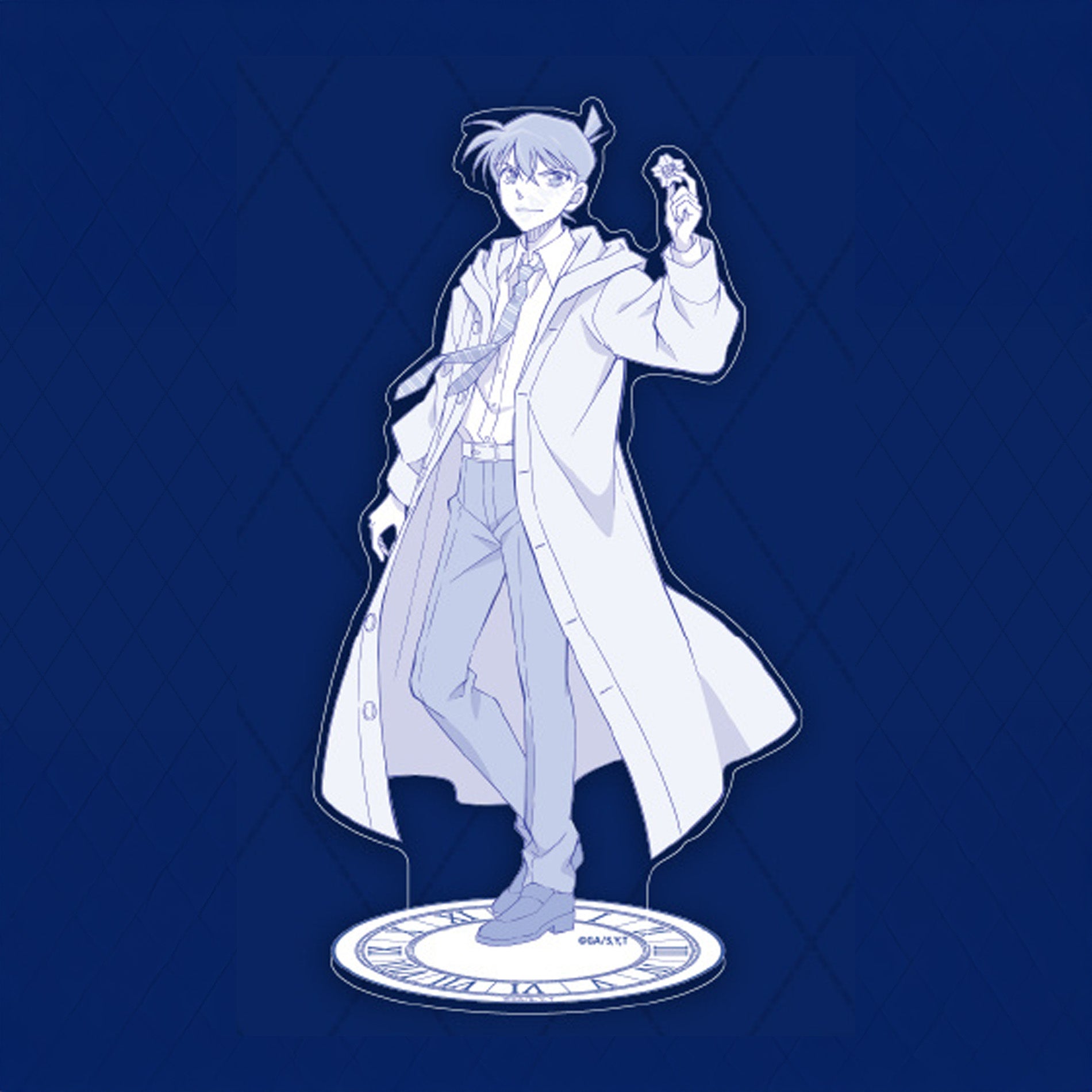 명탐정 코난 공식 정품 굿즈 영원의 순간 시리즈 상하이 팝업 스토어 라인아트 아크릴 스탠드 쿠도 신이치