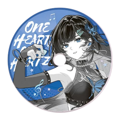 Punishing: Gray Raven — Serena CD-Style Acrylic Coaster — Meet in the Frequency