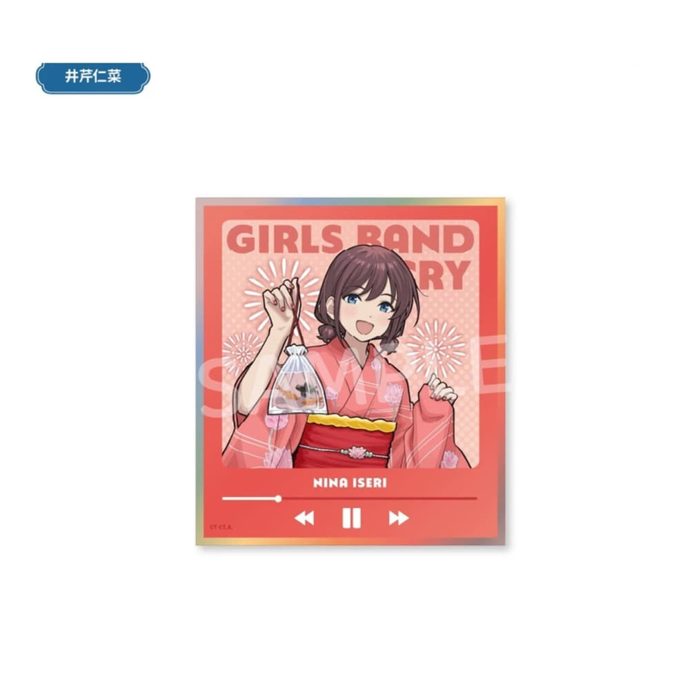 ガールズバンドクライ お祭り Ver. 井芹仁菜 アクリル色紙（画像1）