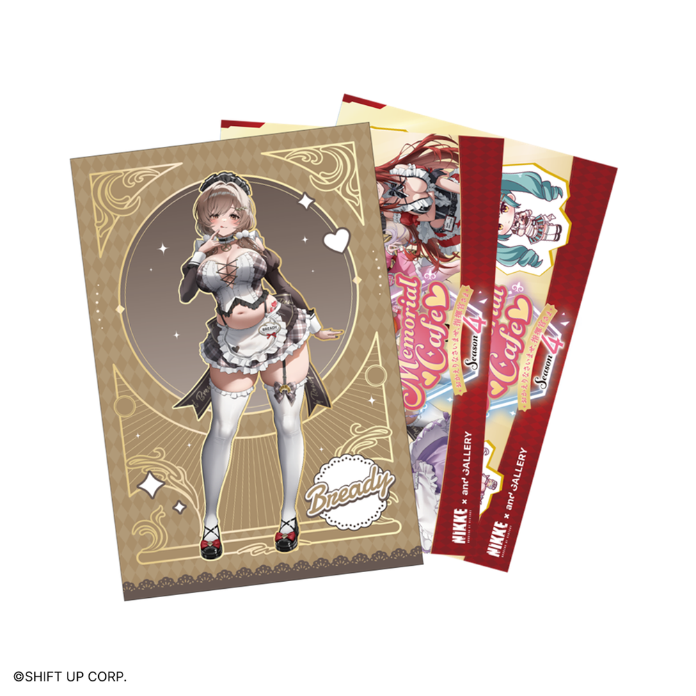 勝利の女神：NIKKE × and GALLERY 第4弾 ポストカード3枚セット · ブレッディ