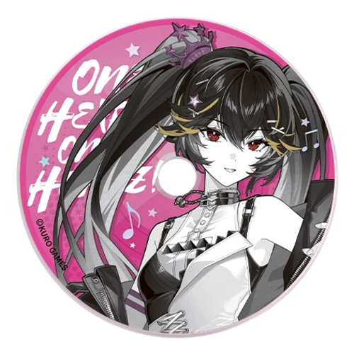 Punishing: Gray Raven — Lucia CD-Style Acrylic Coaster — Meet in the Frequency
