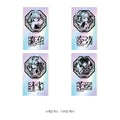 Lineup of all 4 holographic sticker designs: Sanhua, Jinhsi, Qingxiao and Jingran